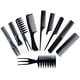 thumbnail image 1 of Peluquería profesional de peluquería, estilistas, barberos, peines, juego de 10 piezas, 1 of 7