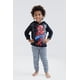 thumbnail image 2 of Conjunto de Buzo y Pantalón de Polar Marvel Spider-Man para Niños en Negro, 2 of 6