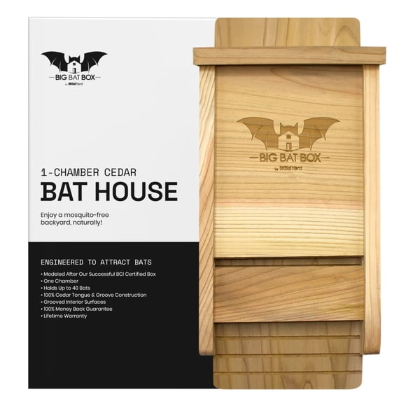 Casa para Murciélagos WildYard BIGBATBOX de Cámara Única para Exterior