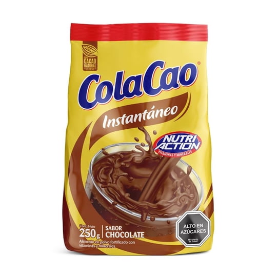 Saborizante De Leche Chocolate 250 g Cola Cao