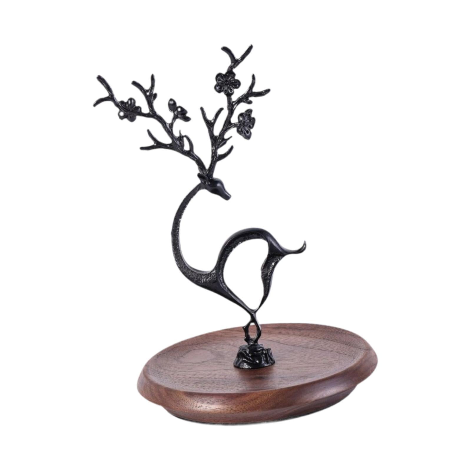 Ioensy - Expositor De Joyas, Tocador, Organizador De Joyas, Para Pendientes, Anillos Y Relojes, Color Negro