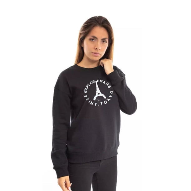 Poleron Mujer Cuello Polo Invierno Forro Polar Eiffel 1728