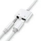 thumbnail image 1 of Adaptador Audífonos Lightning Y 3.5 Mm Audio Para iPhone Color Blanco, 1 of 4