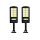 thumbnail image 2 of Pack 2 focos solares led con sensor de movimiento panel solar negro, 2 of 3