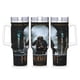 thumbnail image 1 of El Hobbit Vaso aislado de acero inoxidable con asa, diseño temático, regalo para familia, amigos y fans; incluye pajita y encaja en el portavasos estándar, 40 oz, 1 of 6