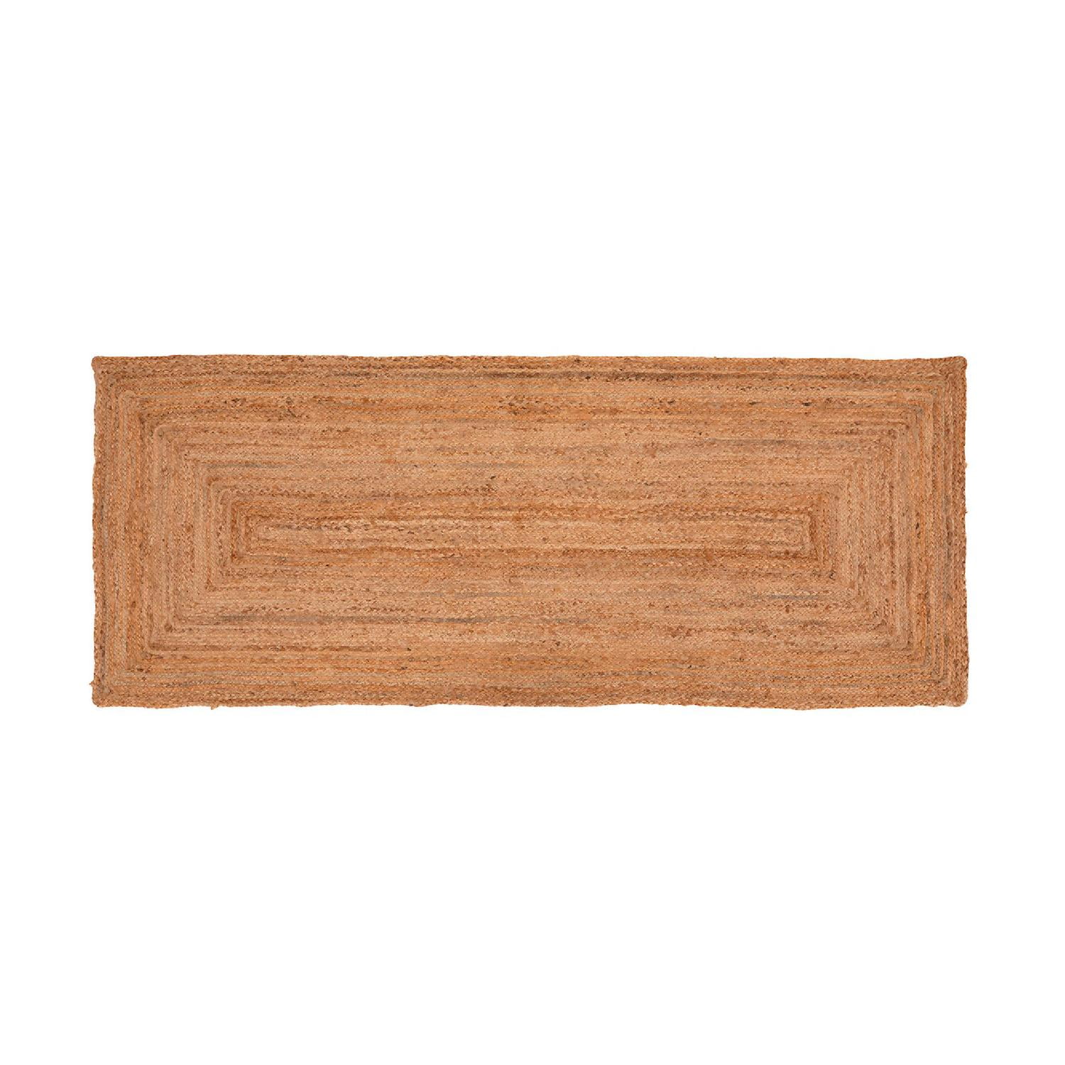 Alfombra De Yute Rectangular Pasillo 200x80 Cm Atmosphera