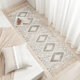 thumbnail image 1 of Alfmobra Pasillera Baja De Cama Kilim Tejida Con Flecos Boho Estampada 180x60cm, 1 of 3