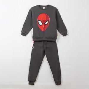 Conjunto Buzo Niño Spiderman Face Gris Marvel