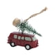 thumbnail image 2 of Mini Adornos De árbol De Navidad De Resina, Figuritas Colgantes De Coche, Decoración En Miniatura, 5,5 Cm X 2 Cm X 4,5 Cm, Rojo, 2 of 3