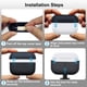 thumbnail image 2 of Funda YSIUENG para AirPods Pro 3 2025 de cuero TPU azul marino, 2 of 7