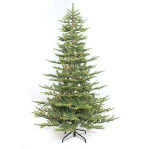 Árbol De Navidad Puleo International Aspen Fir De 2 M Con 500 Luces