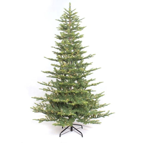 Árbol De Navidad Puleo International Aspen Fir De 2 M Con 500 Luces