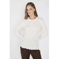 Eclipse - Polera Josefa Crudo Crema Xl