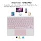 thumbnail image 4 of Teclado Inalambrico Bluetooth Touchpad Español Recargable Rosa, 4 of 4