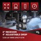 thumbnail image 2 of Enganche para remolque Weigh Safe Aero, caída de 4" y capacidad de 12,500 lb GTW, 2 of 8
