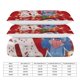 thumbnail image 3 of Merry Christmas Stitch 3 Piece Sets Full/Queen Size - Reversible Microfiber Quilts with Shams Soft Lightweight Bedspread Coverlet Comforter for All Season Bed Sheets, 3 of 4