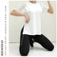 thumbnail image 4 of Camiseta de manga corta para mujer, secado rápido, para atletismo, running, entrenamiento, yoga, rendimiento, 4 of 6
