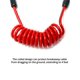 thumbnail image 5 of QWORK Cable de Emergencia para Remolque, Paquete de 4, Acero Enrollado de 1,2 m, 5 of 7