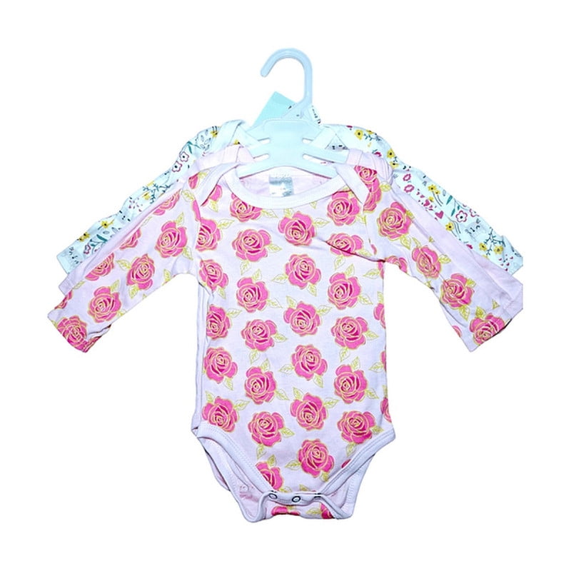 Genérico - Bodys Bebe Manga Larga Suave Comodo Recien Nacido Rondon