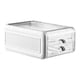 thumbnail image 3 of Portahuevos, Tipo de cajón 2 niveles Reutilizable Gran capacidad a prueba de polvo Caja de almacenamiento de huevos frescos Contenedor Caja de , L Blanco L, 3 of 5