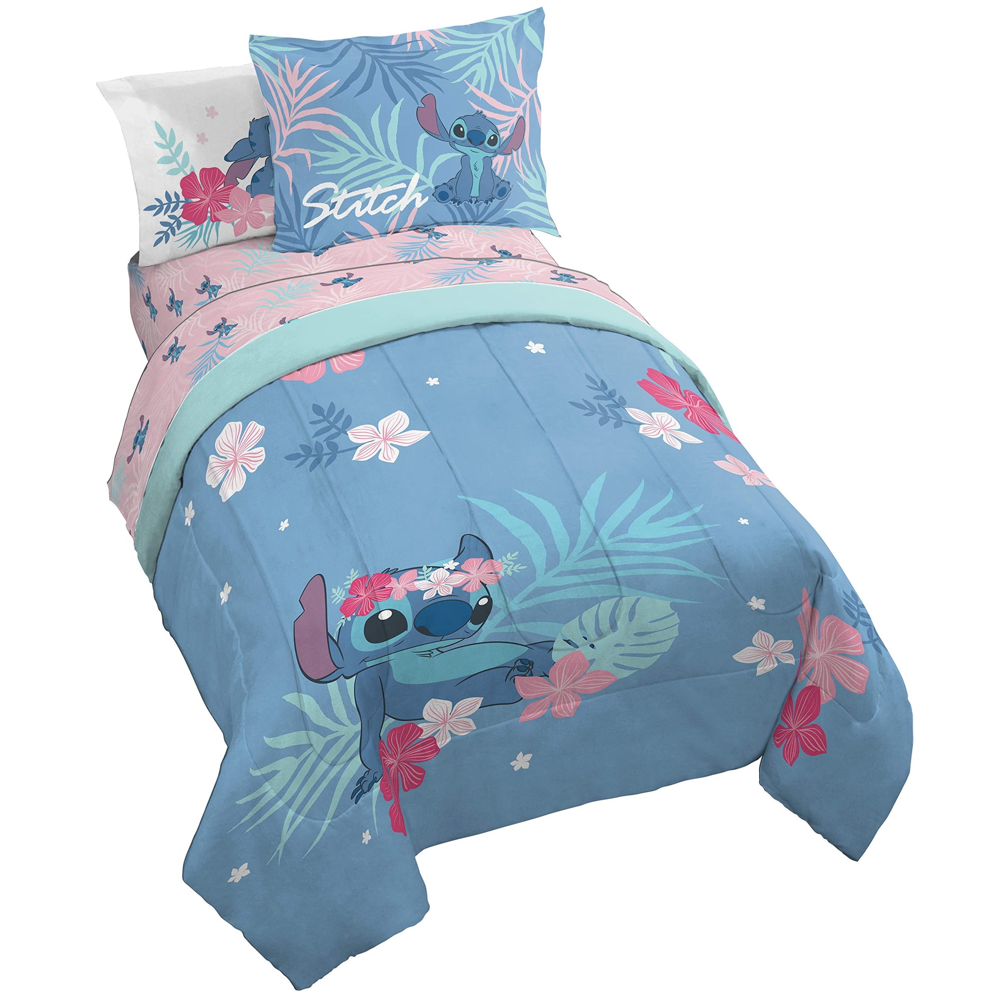 Juego De Cama Jay Franco Disney Lilo & Stitch Paradise Dream Full