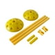 thumbnail image 4 of 3 Piezas Vallas de Agilidad Ajustables para Entrenamiento de Velocidad Obstáculos Deportivos Equipamiento de Fuerza Material PP Plegable Adecuado, 4 of 5