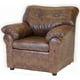 thumbnail image 2 of Sofa América 1 Cuerpo Cuero Sintético Caramelo, 2 of 4