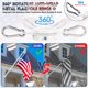 thumbnail image 5 of Poste de Bandera REERON 213 cm Kit Giratorio de Acero Inoxidable, 5 of 8
