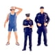 thumbnail image 1 of 3 Piezas 1/64 Figuras De Policías Y Hombres Diseño Proyectos De Bricolaje Decoración De Figuras De Resina, 1 of 3