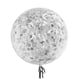 thumbnail image 1 of Globo divertido, moderno, con forma de burbuja, color plateado, 18 cm, 1 of 2