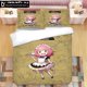 thumbnail image 1 of 3 New Cute Anya Forger ed Bedding Set Duvet Covers Pillowcases Comforter Bedding Set Bedclothes Duvet Cover xBed Sheets, 1 of 5