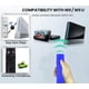 thumbnail image 5 of Controlador Wii PGYFDAL Pack de 2 (rojo y azul) con funda, 5 of 7