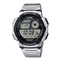 Reloj Digital Plateado Casio Ae-1000Wd-1Av