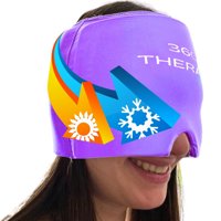 360º Therapy® - Gorro Terapéutico De Gel Sólido Para Migraña