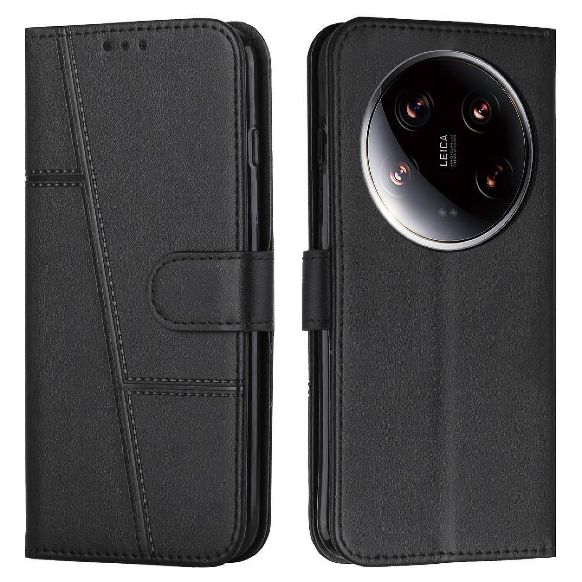 Foxdock - Funda Flip Para Xiaomi 14 Ultra – Carcasa Delgada Y Resistente A Impactos Con Soporte Para Uso Diario Y Profesional