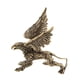 thumbnail image 5 of Estatua de latón, 11,5 x 13 cm, decoración animal, adorno, pequeña escultura, oficina en casa, decoración de escritorio, regalo de inauguración de la, 5 of 5