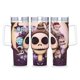thumbnail image 1 of Pesadilla Antes de Navidad Vaso aislado de acero inoxidable con asa, diseño temático, regalo para familia, amigos y fans; incluye pajita y encaja en el portavasos estándar, 40 oz, 1 of 6