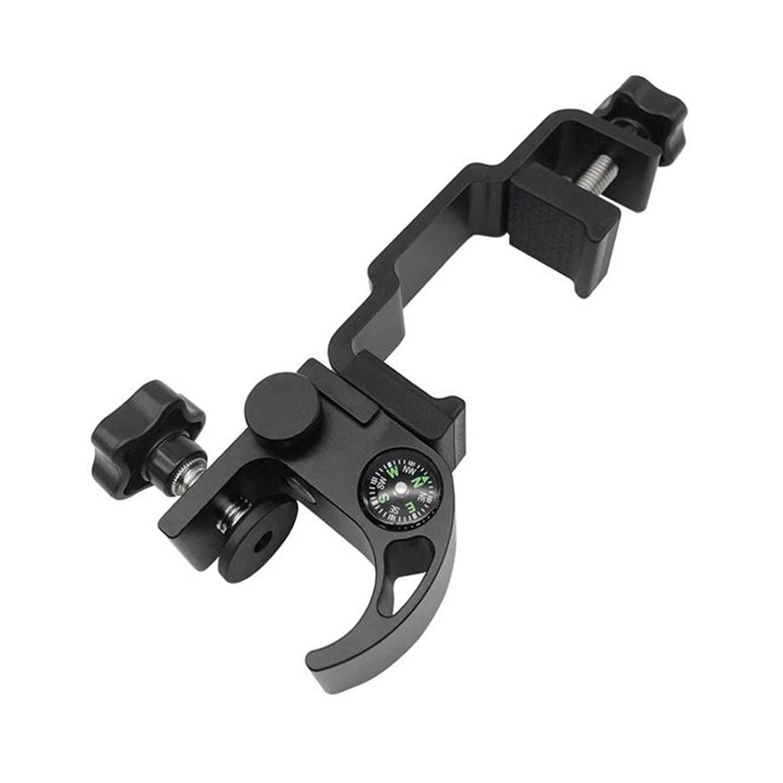 Bothyi - Abrazadera Para Poste Para Equipo Topográfico Soporte Para Poste De Alta Eficiencia Con Brújula