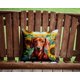 thumbnail image 2 of Cojín Sunflowers Dachshund 14 X 14 Cm, 2 of 6