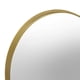 thumbnail image 5 of Espejo Bela Circular 38x38x3,5 Cm Dorado Con Marco Metalico, 5 of 7