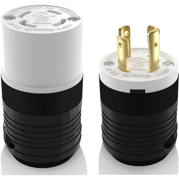 Enchufe NEMA L1430P ELEGRP 30A 250V Bloqueo