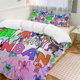 thumbnail image 2 of Garden Of Banban Bedding Set Duvet Cover Comfortable and Lightweight Cartoon Bedding 3 Piece Bed Set, 2 of 5