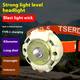 thumbnail image 3 of Linterna Frontal Led Minero Cintillo Led Carga Usb 6 Modos Linterna Beige Luz Blanco, 3 of 3