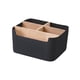 thumbnail image 4 of Soporte De Control Remoto Organizador De Maquillaje Escritorio Para Controles Remotos Artículos Diversos De Cabecera Cuadrado Negro, 4 of 5