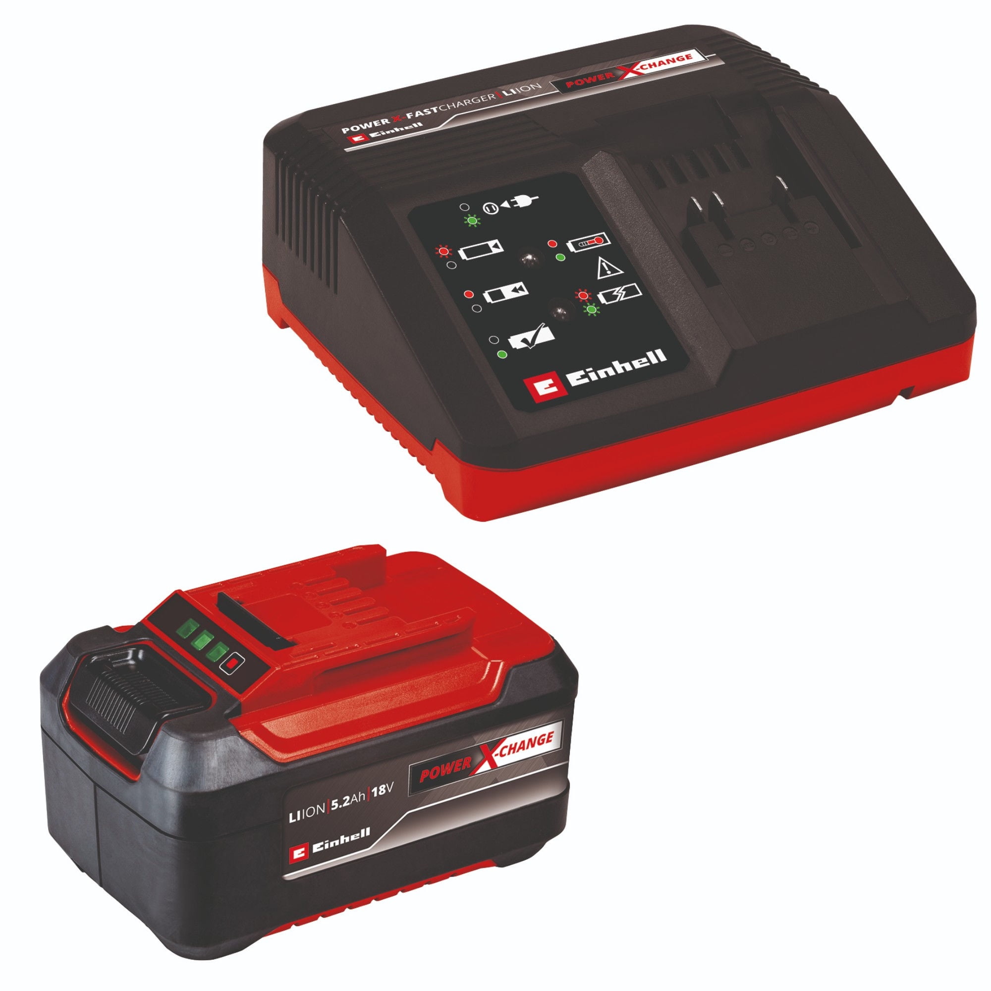 Einhell - Batería Y Cargador Pxc 18V 5.2 Ah