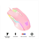 thumbnail image 4 of Mouse Gamer ONIKUMA CW905 Rosado RGB 6400 DPI 7 Botones Alámbrico LED Luces Gaming, 4 of 4
