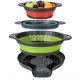 thumbnail image 1 of Colador de alimentos ROTTOGOON plegable pack de 3 (3, 4 y 5 QT), 1 of 8