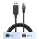 thumbnail image 4 of Cable detector de radar Jsvecip USB a RJ11 de 2 m de largo, 4 of 7