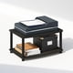 thumbnail image 4 of Soporte para impresora Furinno Turn-N-Tube de 2 niveles con Storage Espresso, 4 of 7