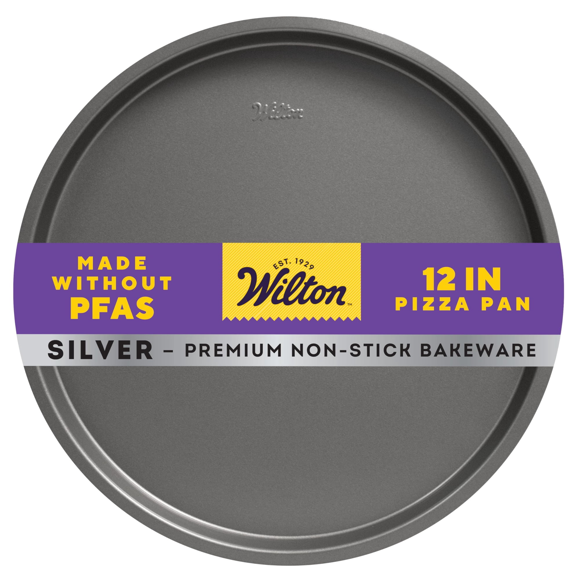 Sartén Para Pizza Wilton Silver, Antiadherente, Acero Laminado En Frío, 30 Cm